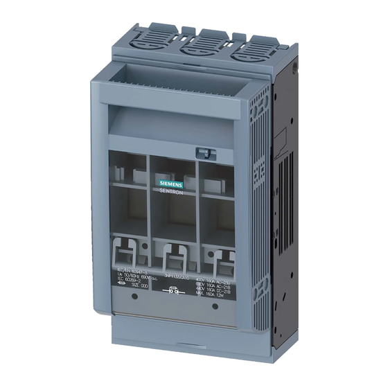 Siemens 3NP1133-1BC 0 Series Manuel d'utilisation