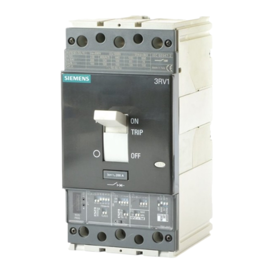 Siemens 3RV1991-1CA0 Manual de Instruções