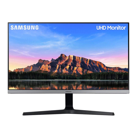 Samsung U28R550 Manuel de l'utilisateur