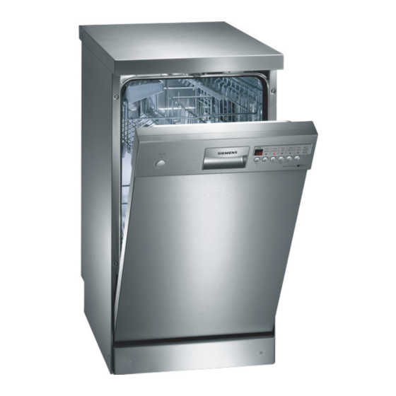 Siemens SF24T252GB Manual de instrucciones