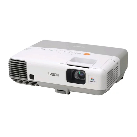 Epson EasyMP Network Projection 운영 매뉴얼