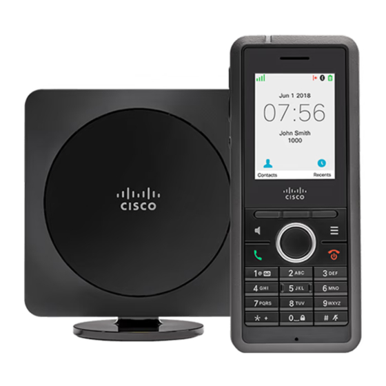 Cisco IP DECT 6823 사용자 설명서