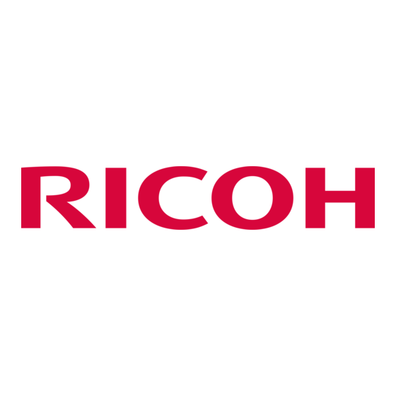 Ricoh 2018 Handbuch