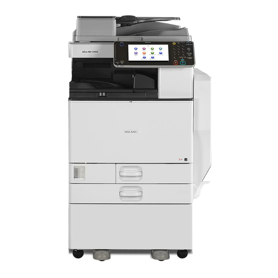 Ricoh 2555 Ustawienia systemowe