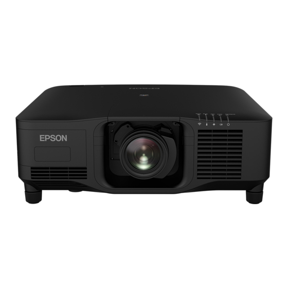 Epson EB-PU2213B 빠른 참조