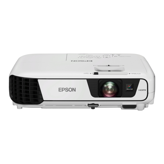 Epson EB-X31 Manual básico do utilizador