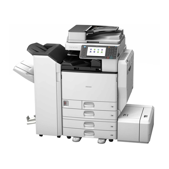 Ricoh Acifio MP C3002 Gebruiksaanwijzing