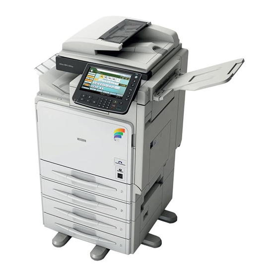 Ricoh Aficio MP C300 Benutzerhandbuch