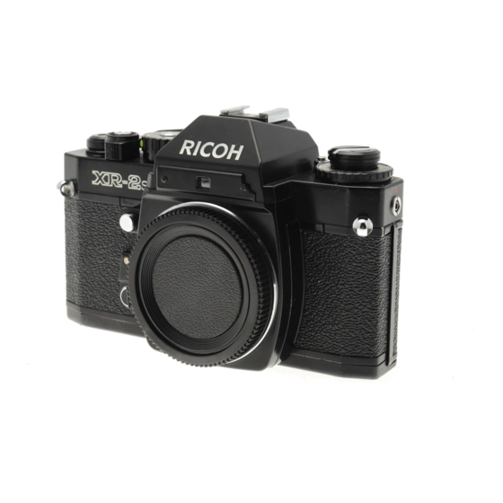 Ricoh XR-2s マニュアル