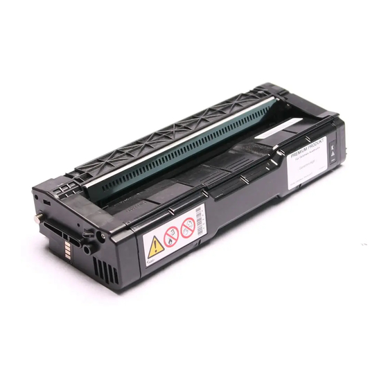 Ricoh SP C220 Onderhoudshandleiding