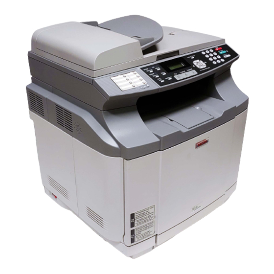 Ricoh SMFC210M SecureFax Arkusz specyfikacji