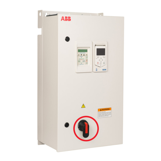 ABB ACH580-01 BxR Frame R1 Petunjuk Manual