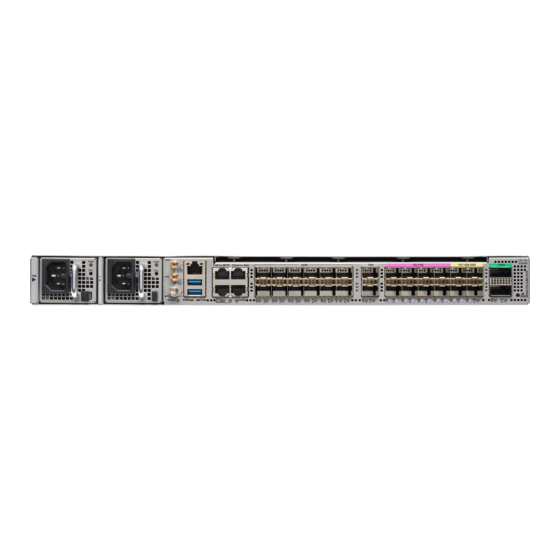 Cisco N540-Front Haul Подготовка к установке