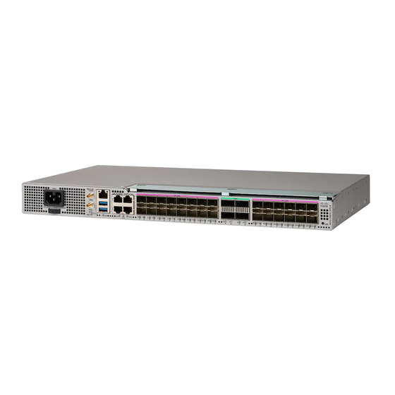 Cisco NCS 540 Series Manuale di configurazione