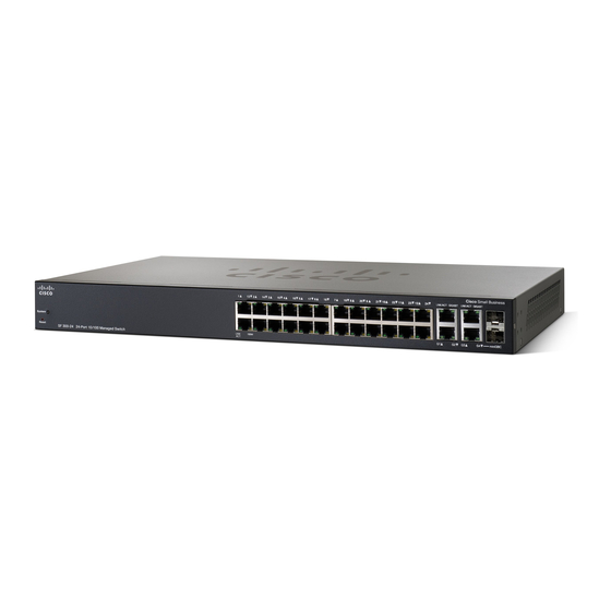 Cisco SG 300-10P Spécifications