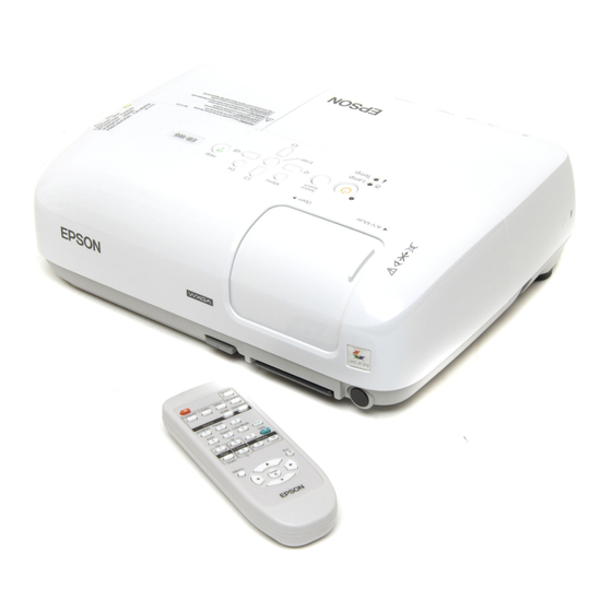 Epson V11H285420 - PowerLite W6 WXGA LCD Projector 적합성 선언