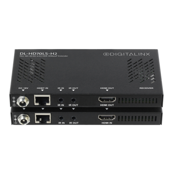 DigitaLinx DL-HD70LS-H2 Handbuch zur Schnellinstallation