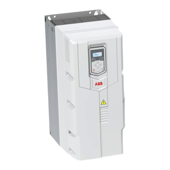 ABB ACQ80-04 Series Panduan Instalasi dan Start-Up Cepat