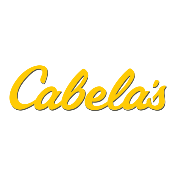 Cabela's 07-3601-A Instruções