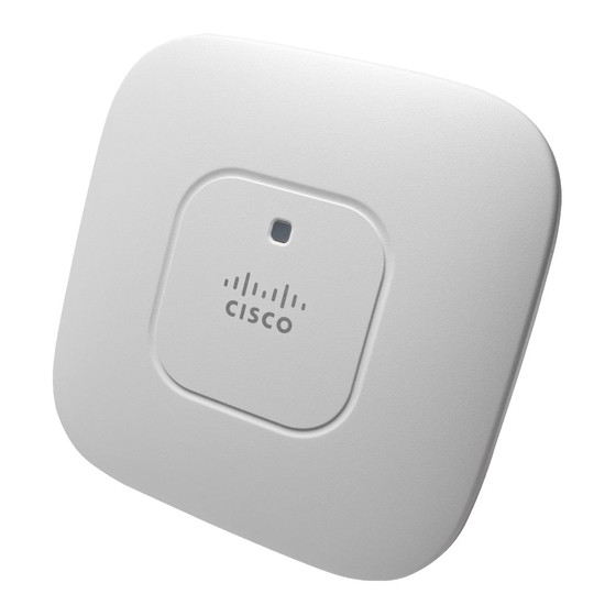 Cisco Aironet AIR-CAP702I-E-K9 Посібник для початківців