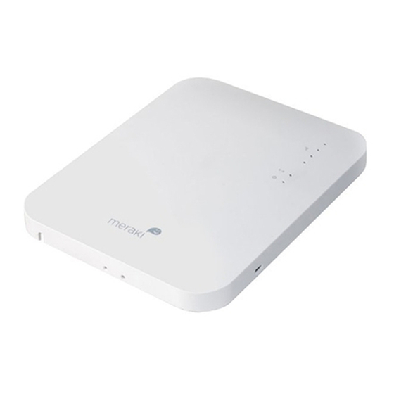 Cisco Meraki MR32 Manuel d'installation