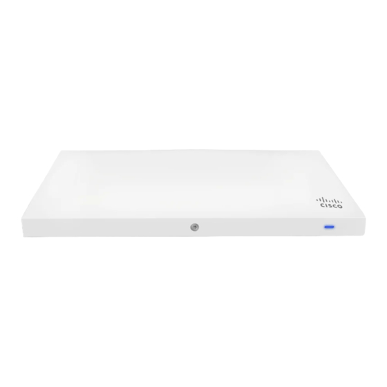 Cisco Meraki MR33s Installatiehandleiding