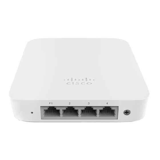 Cisco Meraki MR36H Instrukcja instalacji