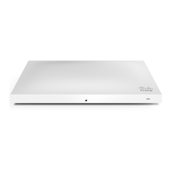 Cisco Meraki MR42 Manual de instalación