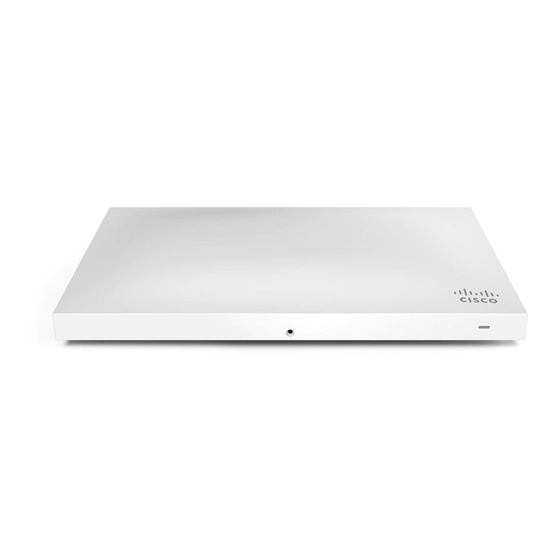 Cisco Meraki MR52 Hardware Installation Manual