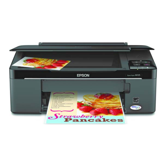 Epson C11CA82201 Skrócona instrukcja obsługi