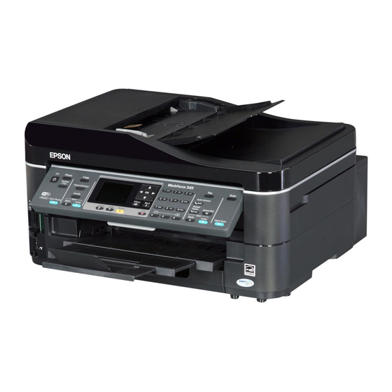 Epson C11CB88201 Краткое руководство