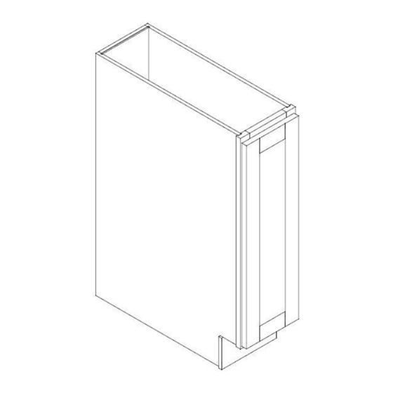 CABINETS TO GO Findley & Myers BC12FH Instructions de montage