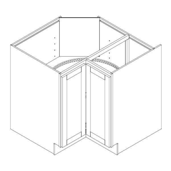 CABINETS TO GO Findley & Myers CB33 Manuel d'instructions de montage