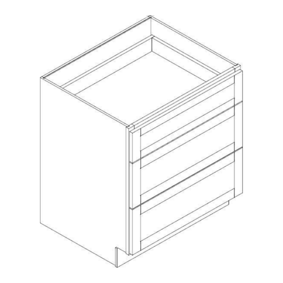 CABINETS TO GO Findley & Myers DC312 Instructions de montage