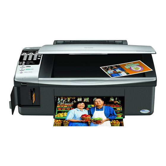 Epson CX7000F - Stylus Color Inkjet Hızlı Kılavuz