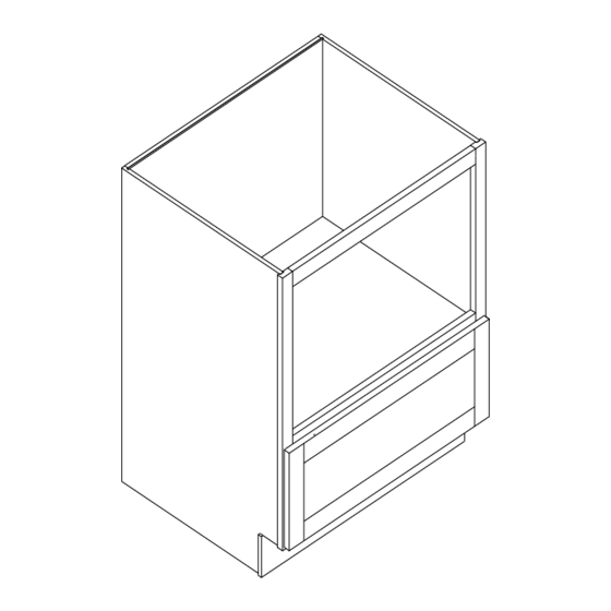 CABINETS TO GO Findley & Myers MBC30 Manual de instruções de montagem