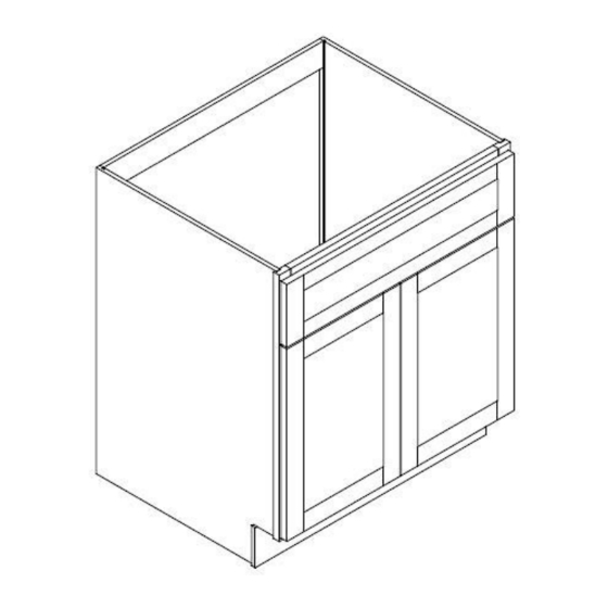 CABINETS TO GO Findley & Myers SB33 Инструкция по сборке Руководство