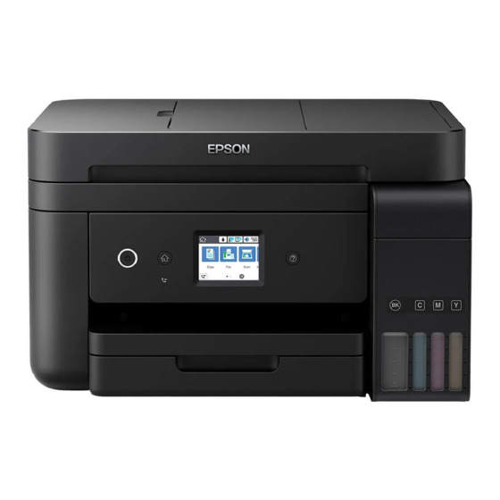 Epson EcoTank L6171 Начните здесь