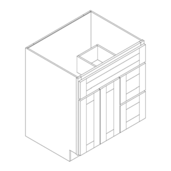 CABINETS TO GO Findley & Myers VSB30DR Instrucciones de montaje