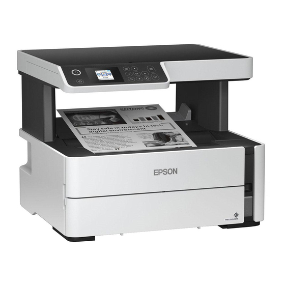 Epson Epson M2170 Start Here