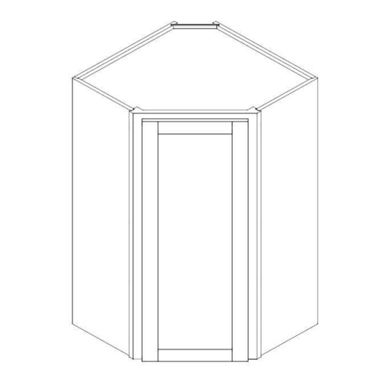 CABINETS TO GO Findley & Myers WD2742 Montageanleitung