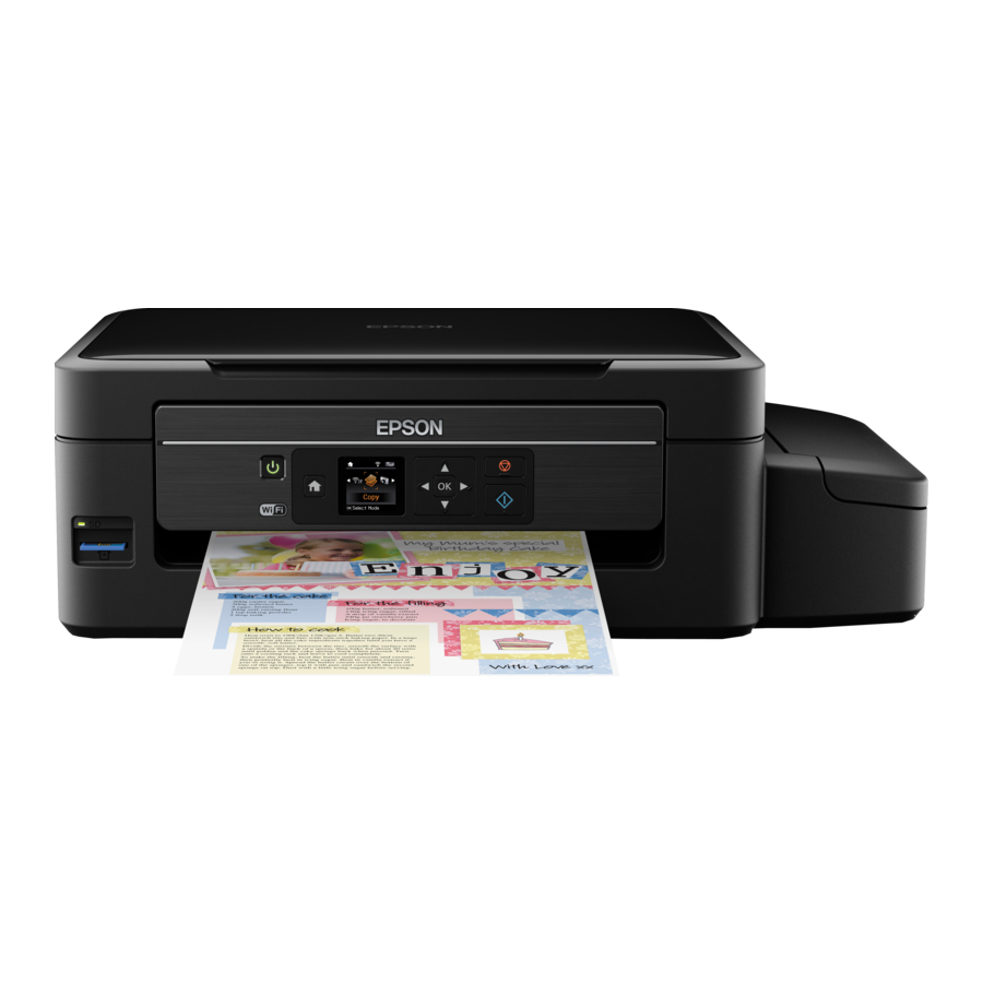 Epson ET-2550 Mulai di sini