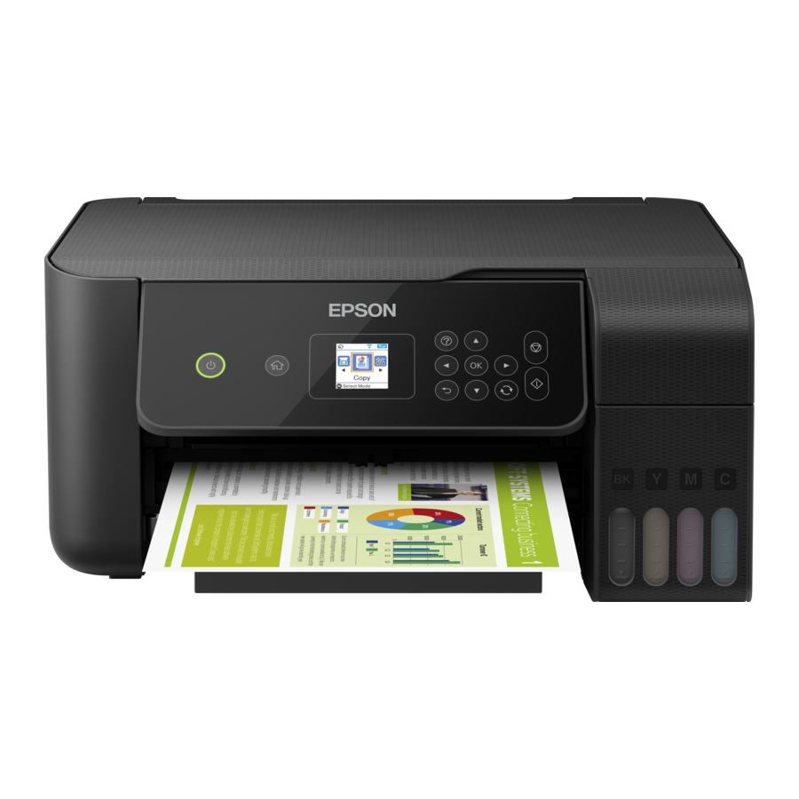 Epson ET-2720 Руководство по вводу в эксплуатацию