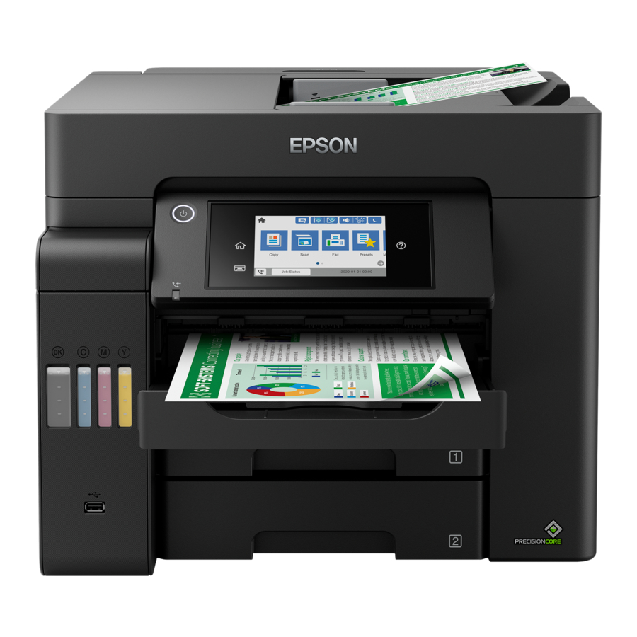 Epson ET-5880 Commencer ici