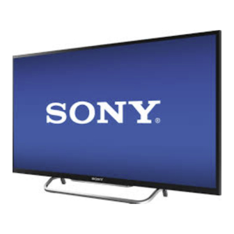 Sony BRAVIA Setup-Handbuch