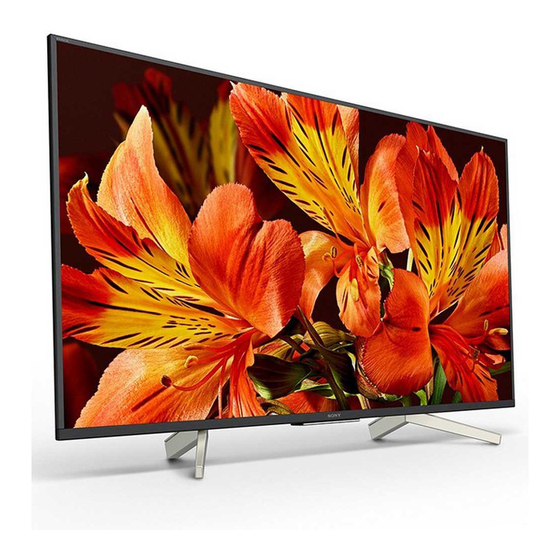 Sony BRAVIA FW-43BZ35F Instrukcja konfiguracji