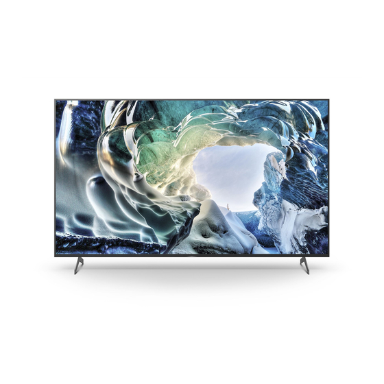 Sony BRAVIA FW-55BZ40H Manuale originale