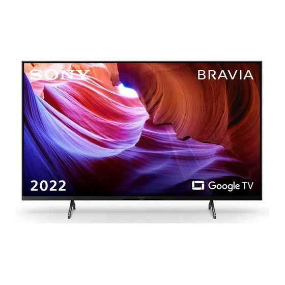 Sony BRAVIA KD-43X8 L Series Setup Manual