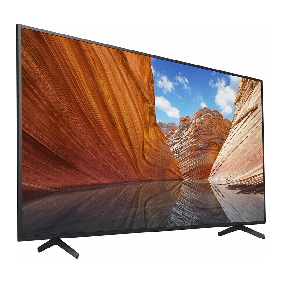 Sony BRAVIA KD-43X82J Reference Manual