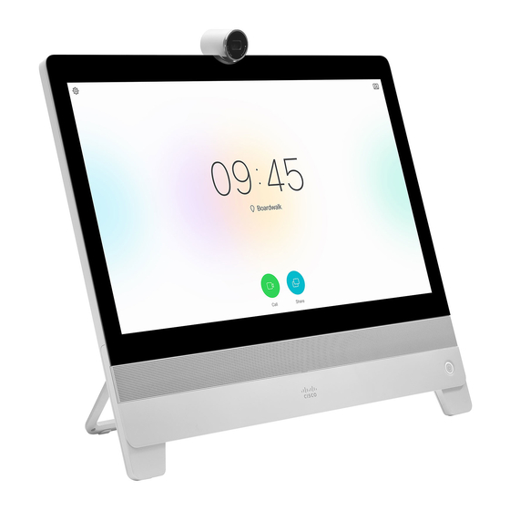 Cisco TelePresence DX70 User Manual